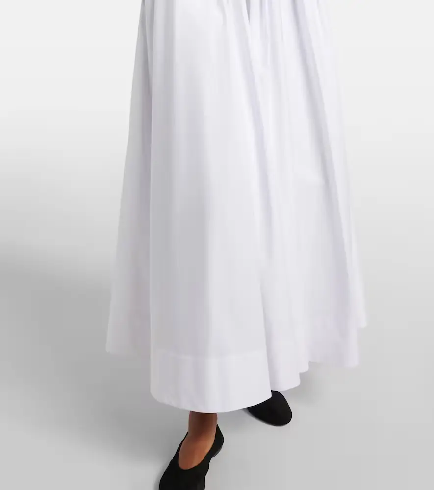Sportmax Giro cotton canvas midi dress | Thumbnail 5 Sportmax Giro cotton canvas midi dress | Thumbnail 5