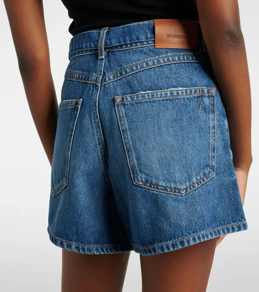 Sportmax Fiesta denim shorts | Thumbnail 3 Sportmax Fiesta denim shorts | Thumbnail 3
