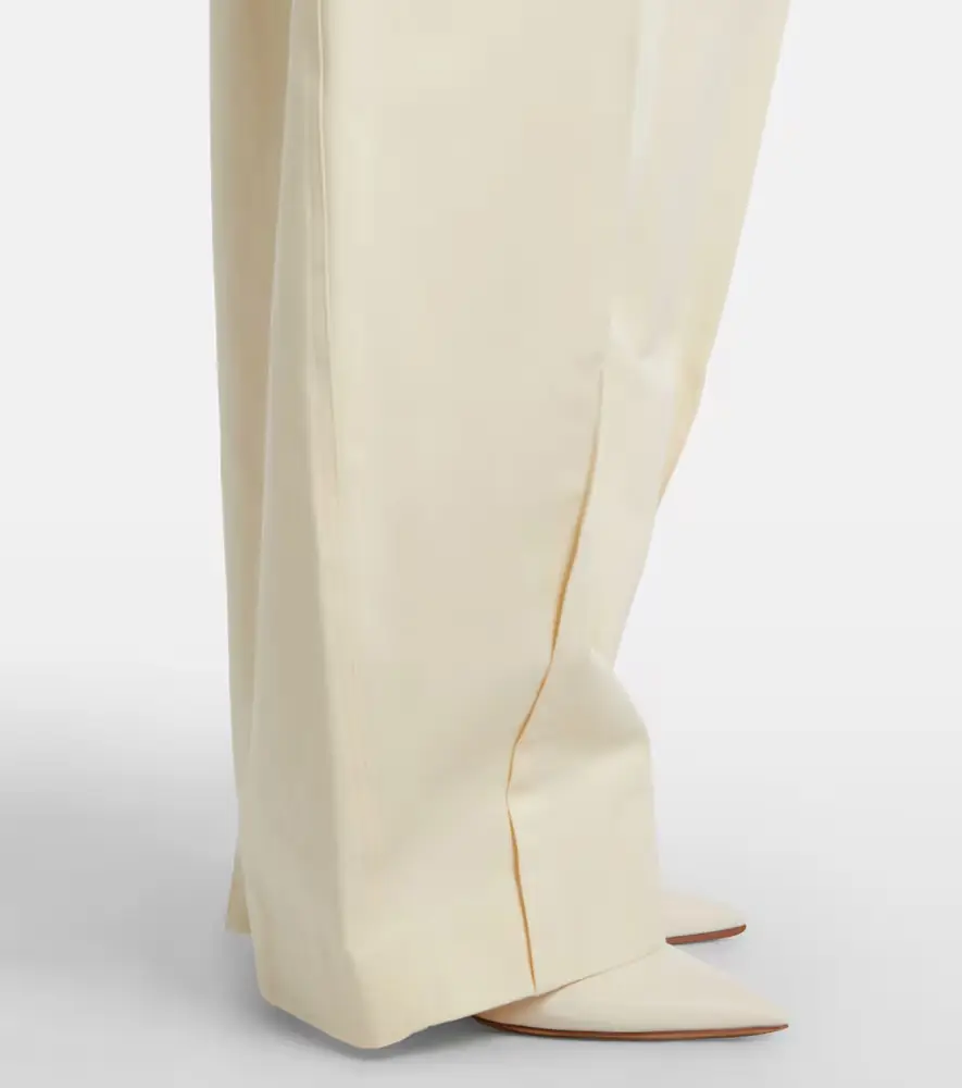 Sportmax Idoneo cotton gabardine wide-leg pants | Thumbnail 6