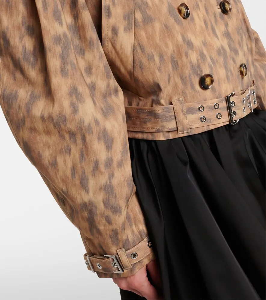Ganni Printed cotton-blend jacket | Thumbnail 5 Ganni Printed cotton-blend jacket | Thumbnail 5