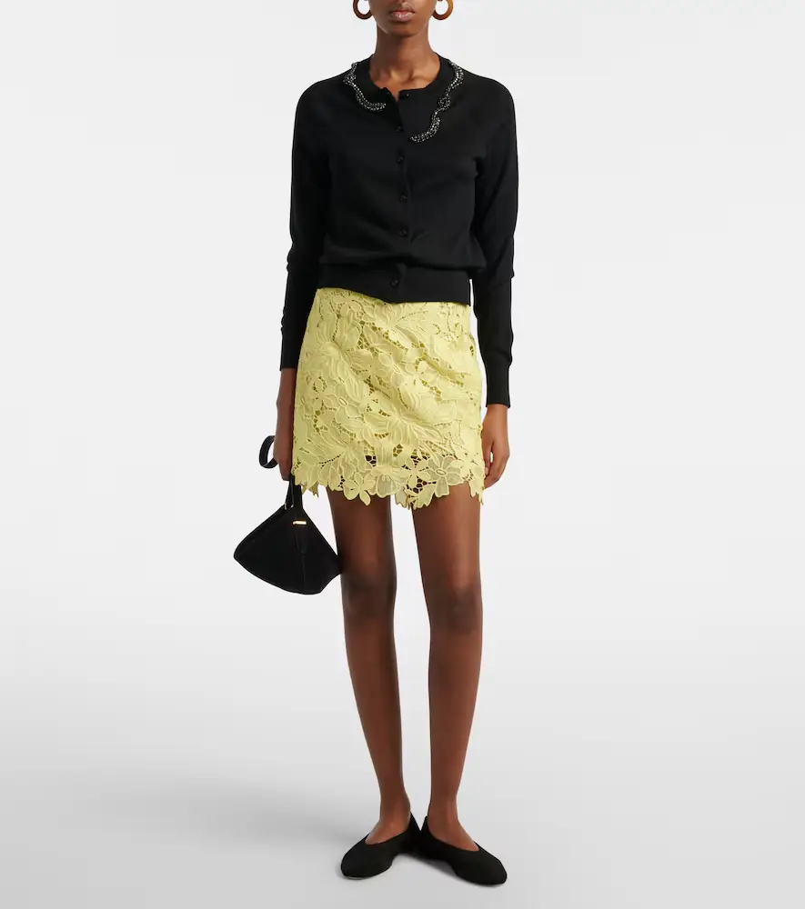 Sportmax Bora floral lace miniskirt | Thumbnail 2 Sportmax Bora floral lace miniskirt | Thumbnail 2