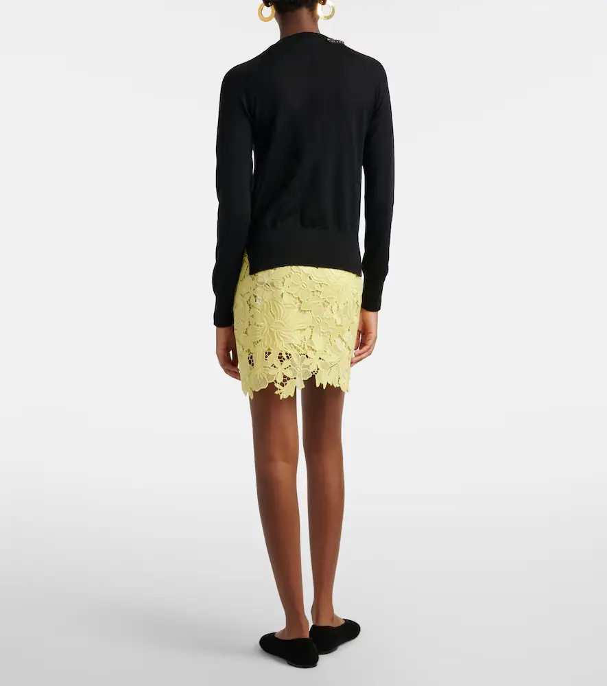 Sportmax Bora floral lace miniskirt | Thumbnail 3 Sportmax Bora floral lace miniskirt | Thumbnail 3