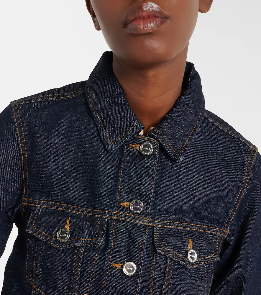 Ganni Cropped denim jacket | Thumbnail 2