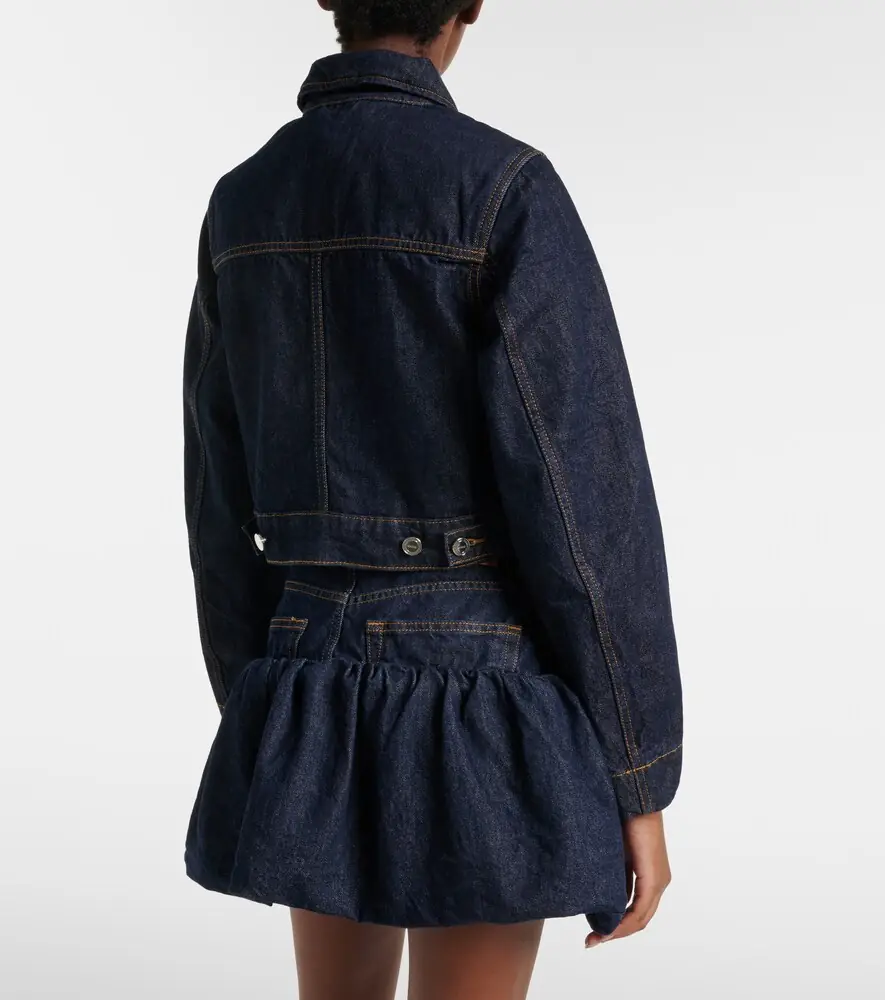 Ganni Cropped denim jacket | Thumbnail 6