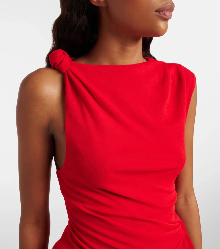 Ganni Asymmetric top | Thumbnail 5