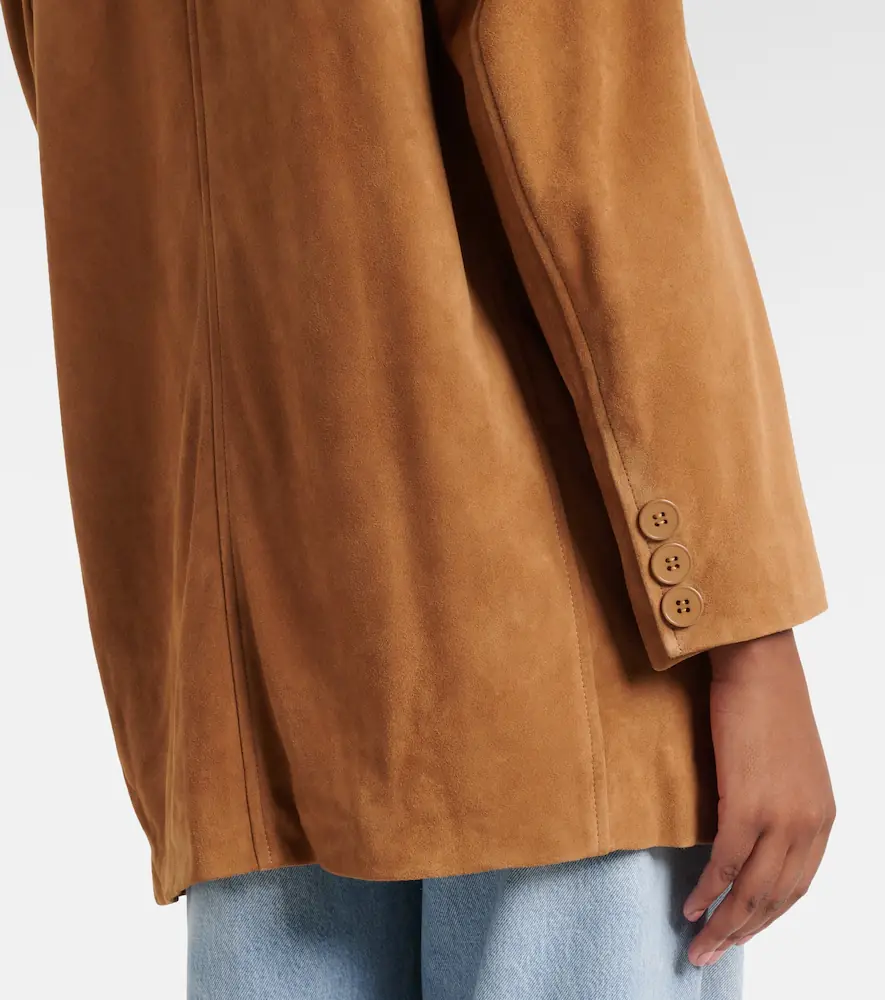 Nour Hammour Voltia suede jacket | Thumbnail 5 Nour Hammour Voltia suede jacket | Thumbnail 5