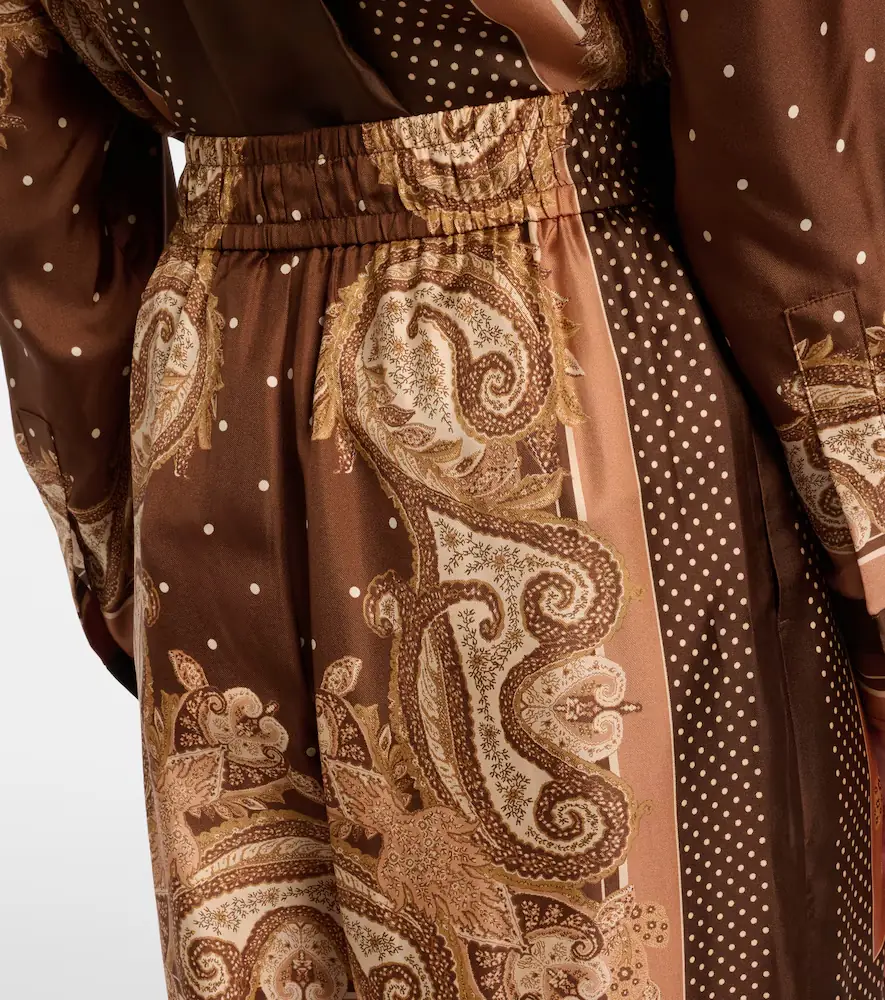 Zimmermann Luna paisley silk palazzo pants | Thumbnail 2 Zimmermann Luna paisley silk palazzo pants | Thumbnail 2