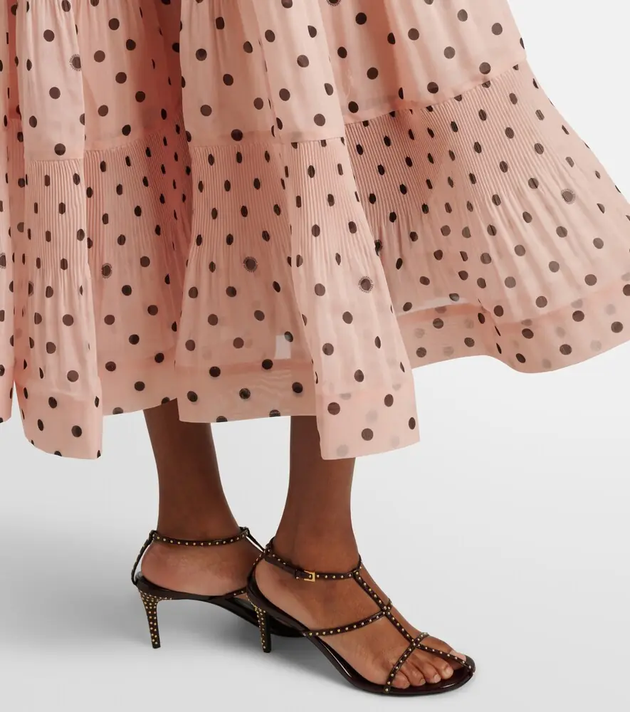 Zimmermann Polka-dot pleated bustier dress | Thumbnail 2 Zimmermann Polka-dot pleated bustier dress | Thumbnail 2