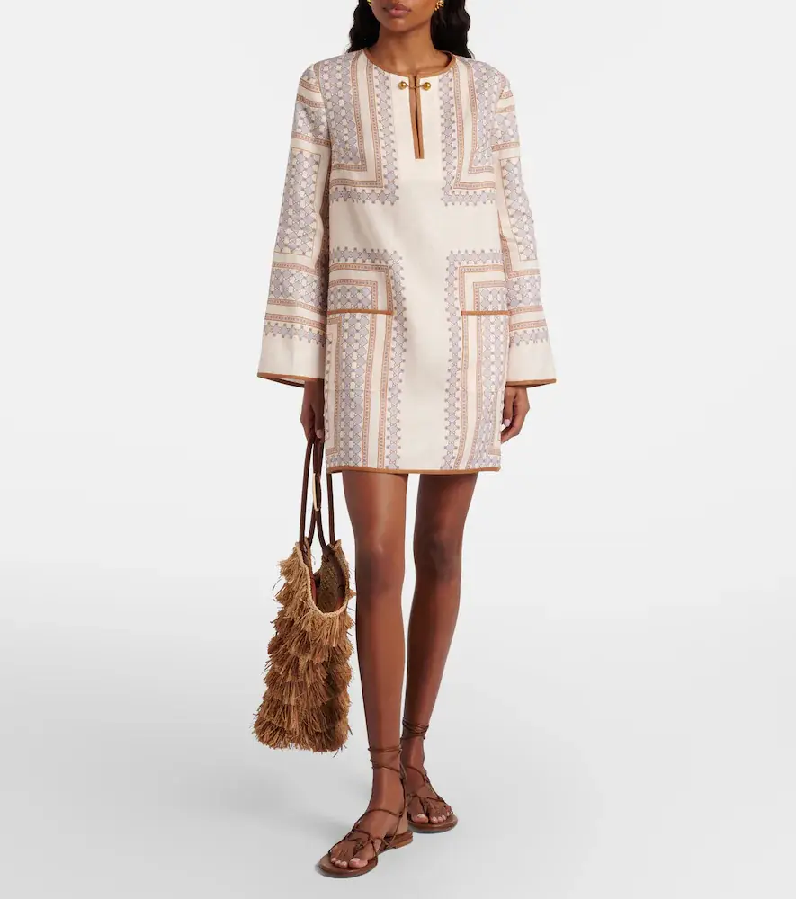 Zimmermann Printed linen minidress | Thumbnail 5 Zimmermann Printed linen minidress | Thumbnail 5