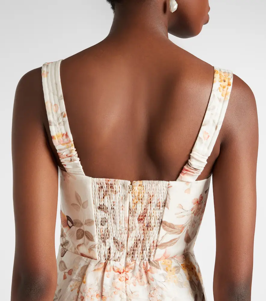 Zimmermann Luna printed linen midi dress | Thumbnail 3