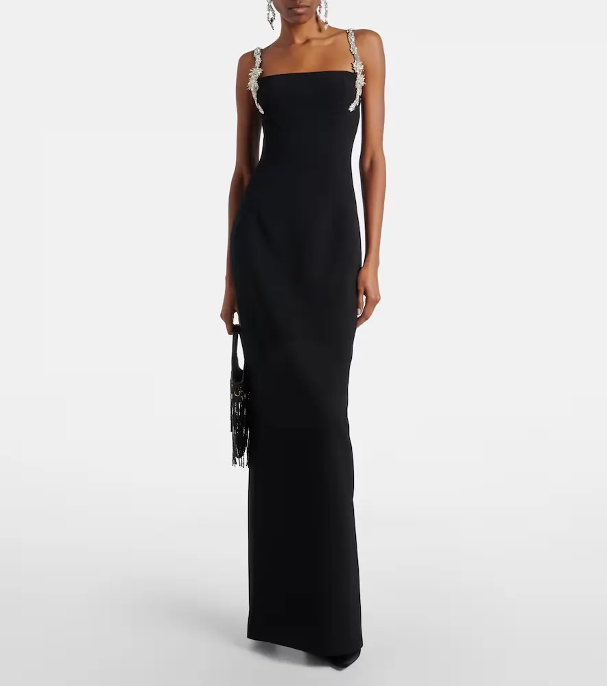 Rachel Gilbert Franca embellished crêpe corset gown | Thumbnail 4 Rachel Gilbert Franca embellished crêpe corset gown | Thumbnail 4