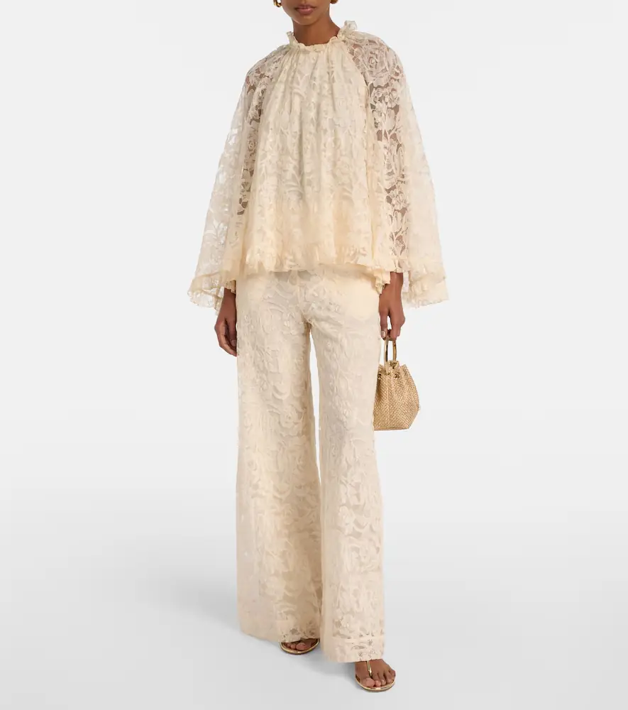 Zimmermann Carousel ruffled lace blouse | Thumbnail 5 Zimmermann Carousel ruffled lace blouse | Thumbnail 5