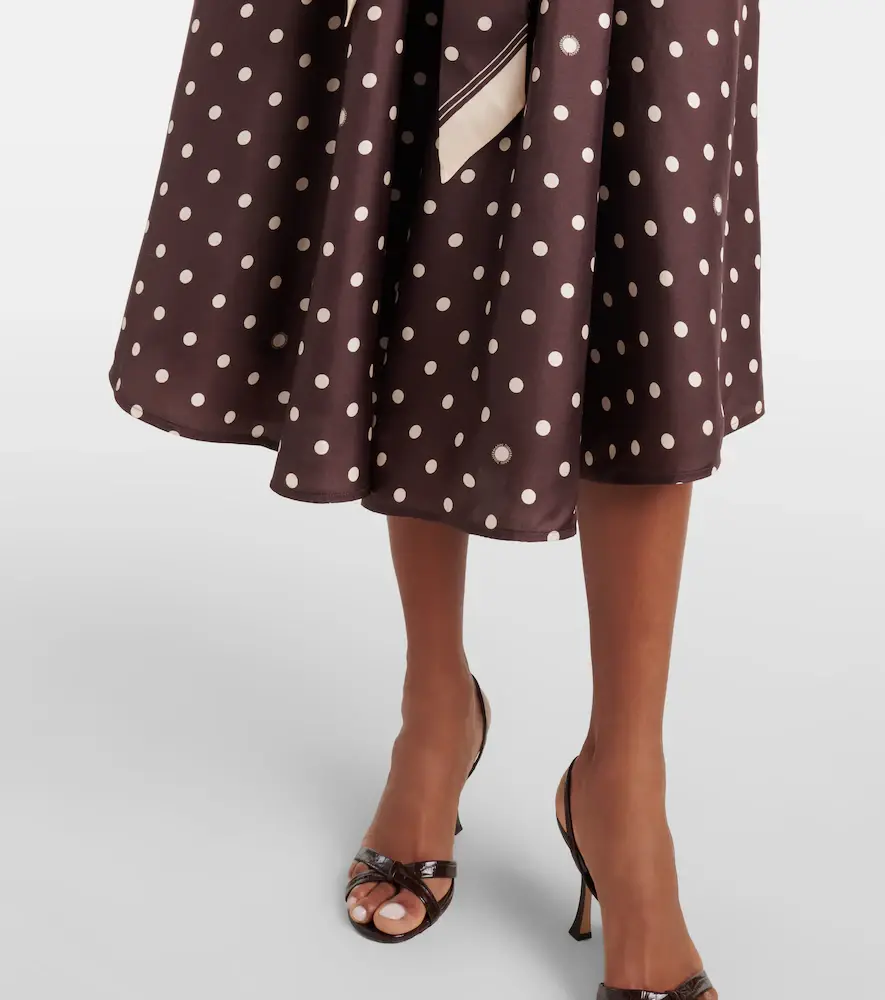 Zimmermann Polka-dot belted silk shirt dress | Thumbnail 6 Zimmermann Polka-dot belted silk shirt dress | Thumbnail 6
