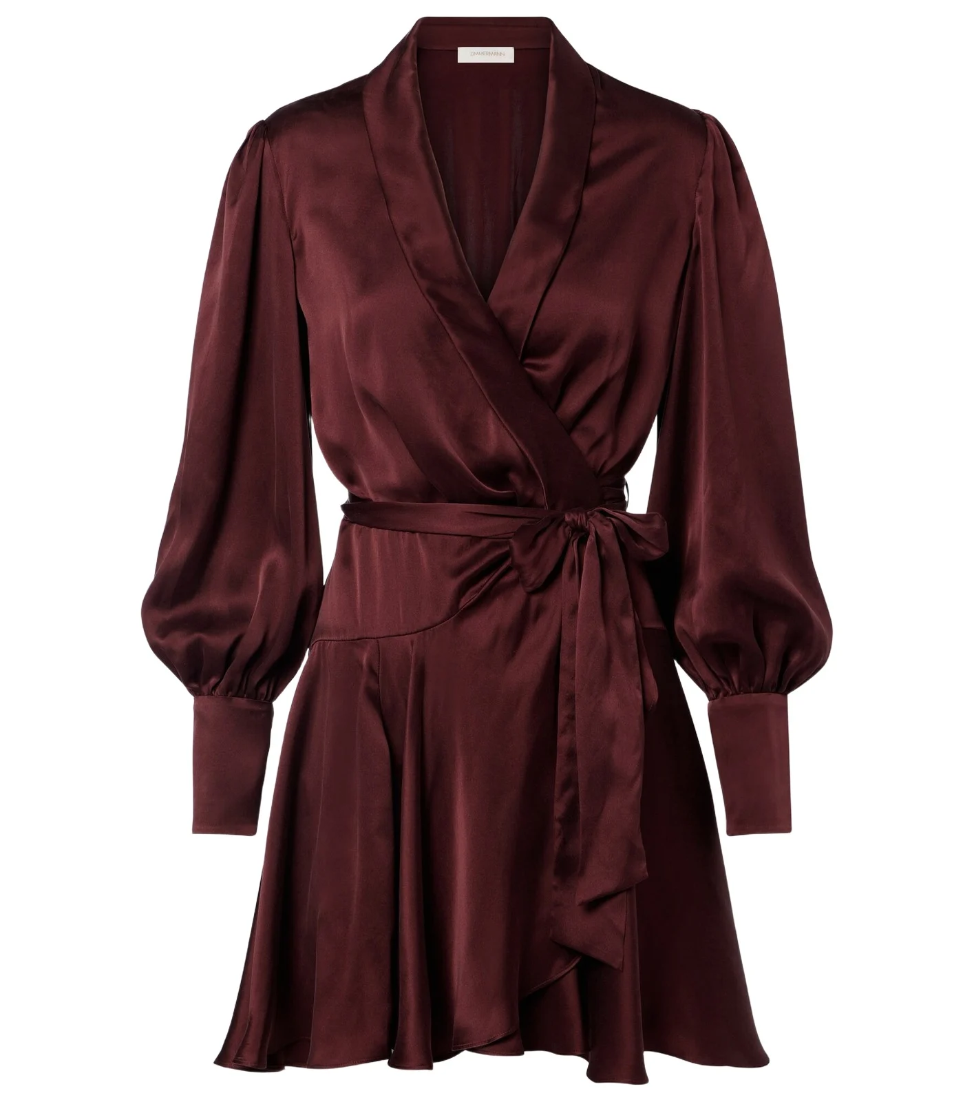 Silk satin wrap dress Silk satin wrap dress