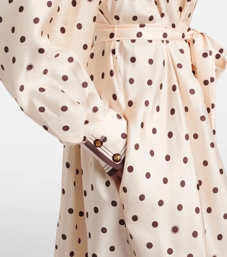 Zimmermann Belted polka-dot silk shirt dress | Thumbnail 4 Zimmermann Belted polka-dot silk shirt dress | Thumbnail 4
