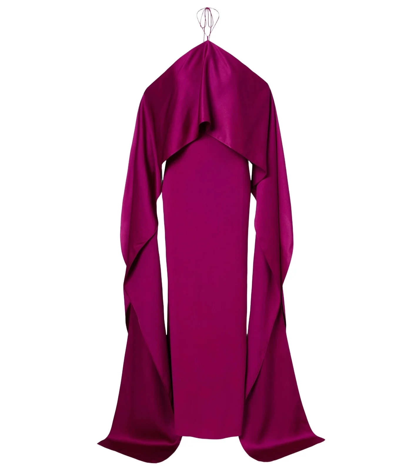 Nan draped crêpe cady gown Nan draped crêpe cady gown