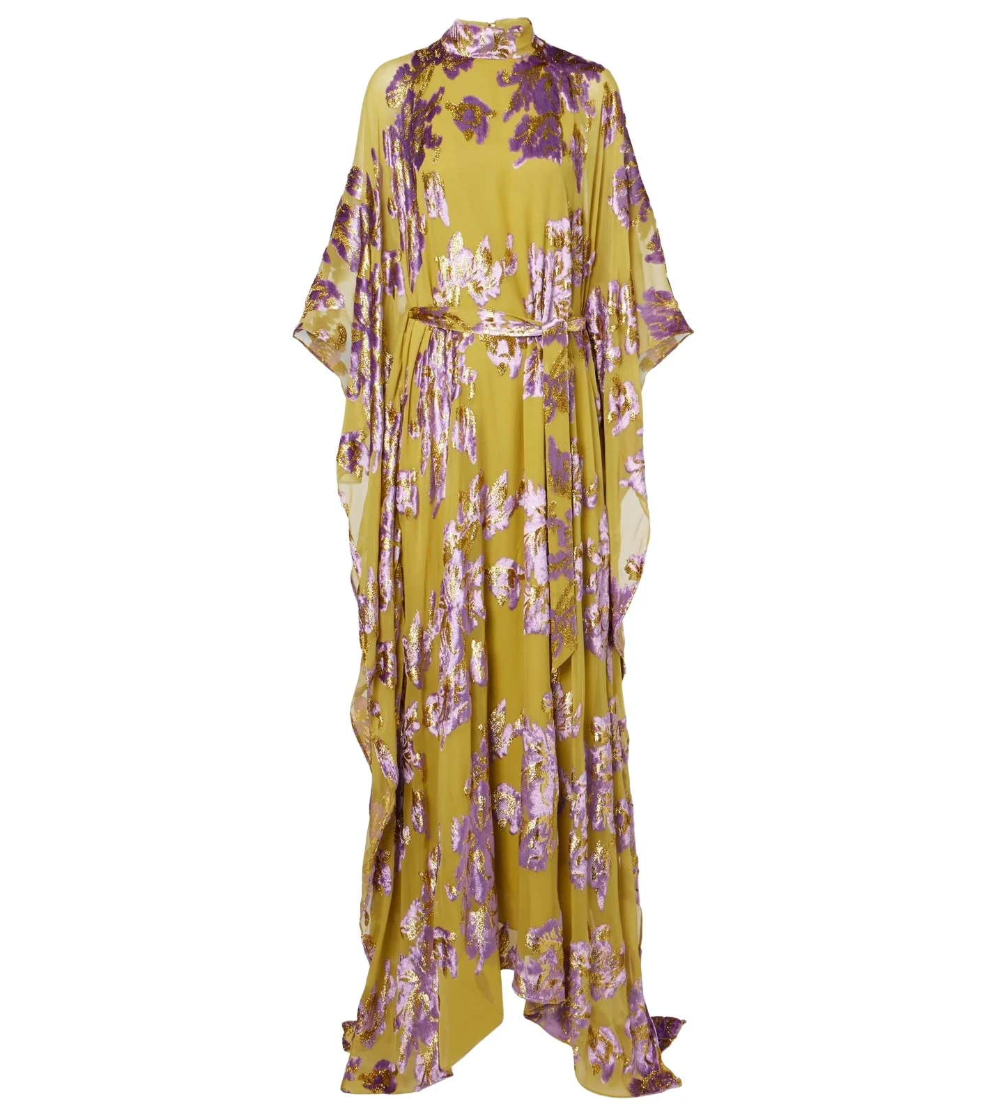 Leonor floral fil coupé kaftan Leonor floral fil coupé kaftan