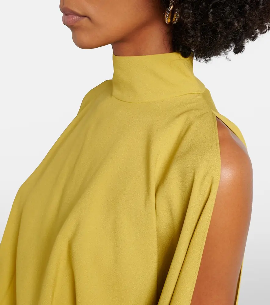 Taller Marmo Bacall draped crêpe cady gown | Thumbnail 2 Taller Marmo Bacall draped crêpe cady gown | Thumbnail 2