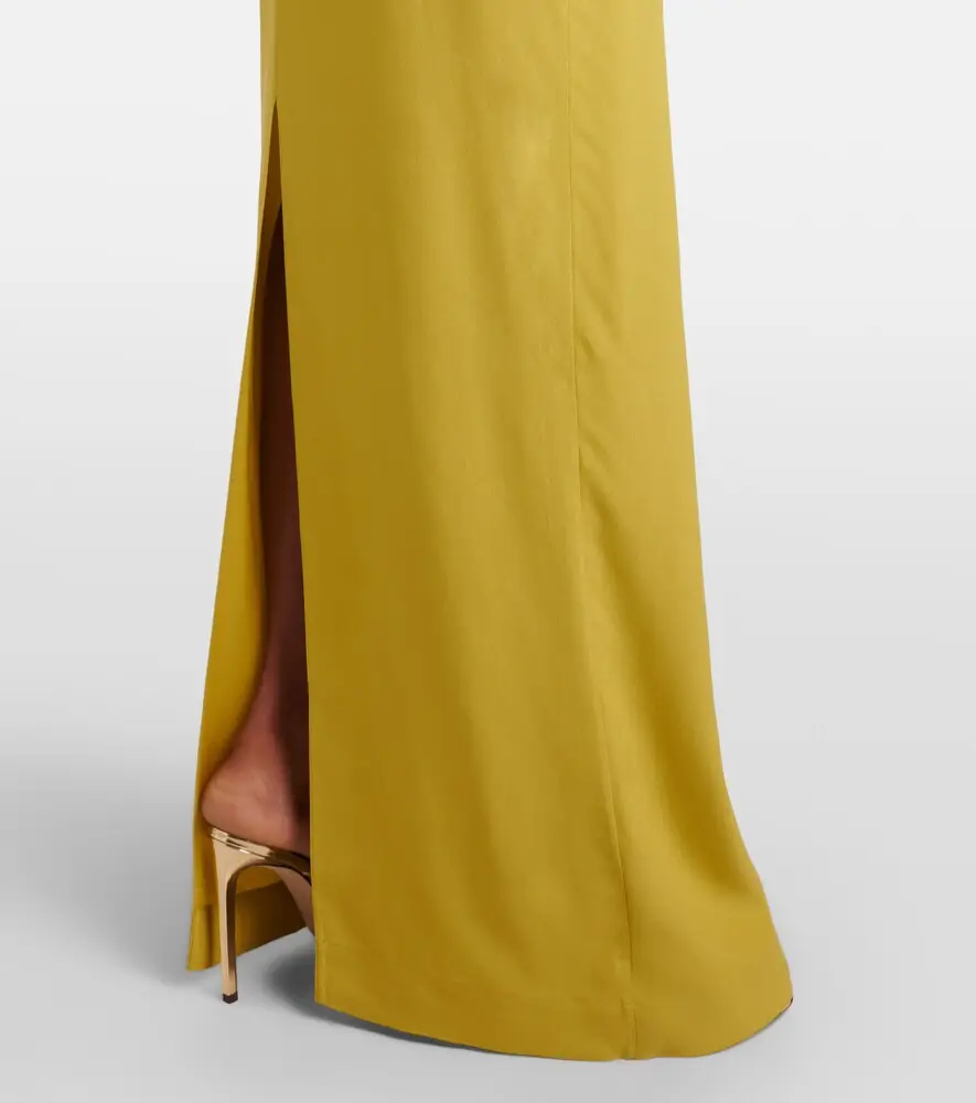 Taller Marmo Bacall draped crêpe cady gown | Thumbnail 6 Taller Marmo Bacall draped crêpe cady gown | Thumbnail 6