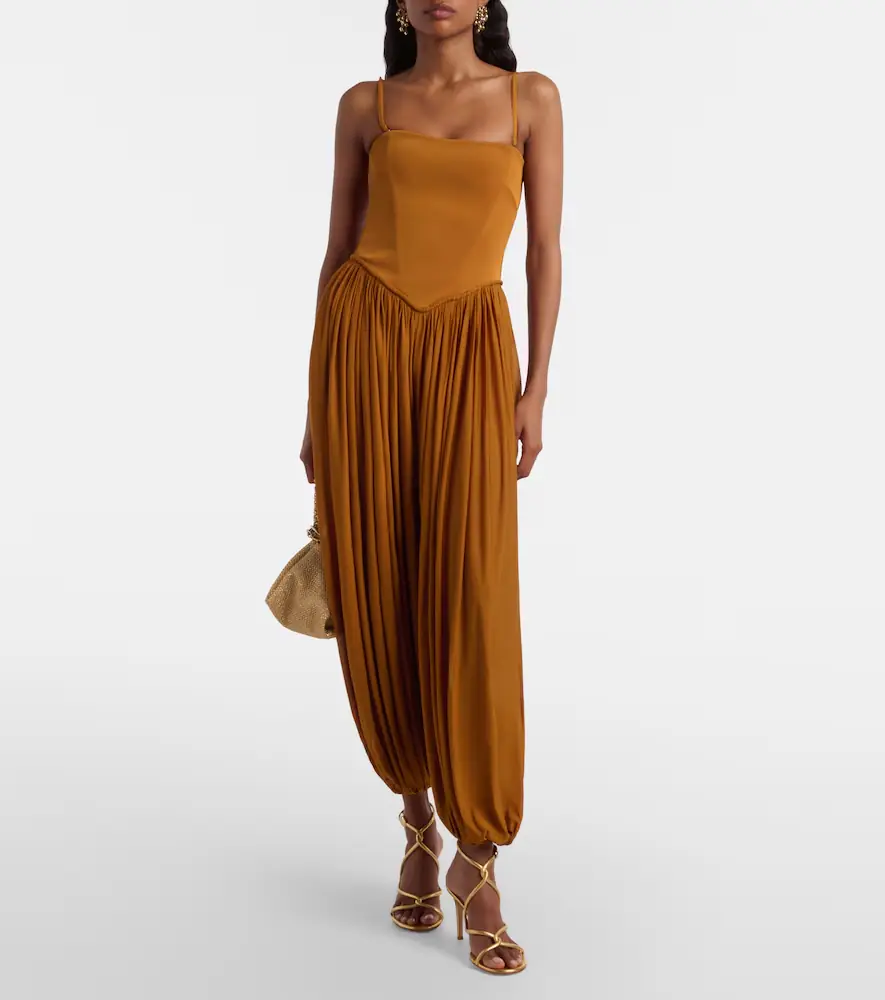 Zimmermann Luna pleated jersey jumpsuit | Thumbnail 5