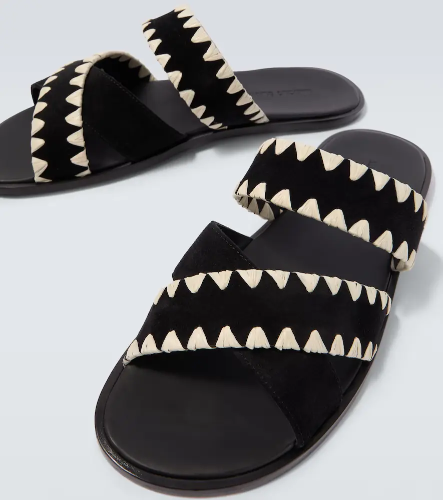 Manolo Blahnik Nello suede sandals | Thumbnail 2