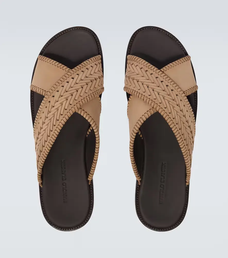 Manolo Blahnik Tex suede sandals | Thumbnail 4