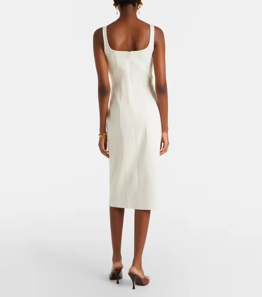Veronica Beard Liana cotton midi dress | Thumbnail 5
