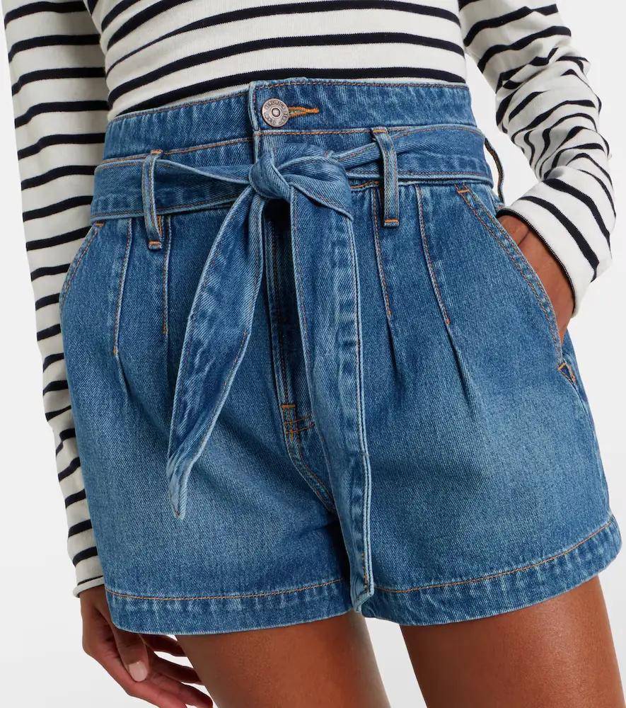 Veronica Beard Jaylen denim shorts | Thumbnail 2