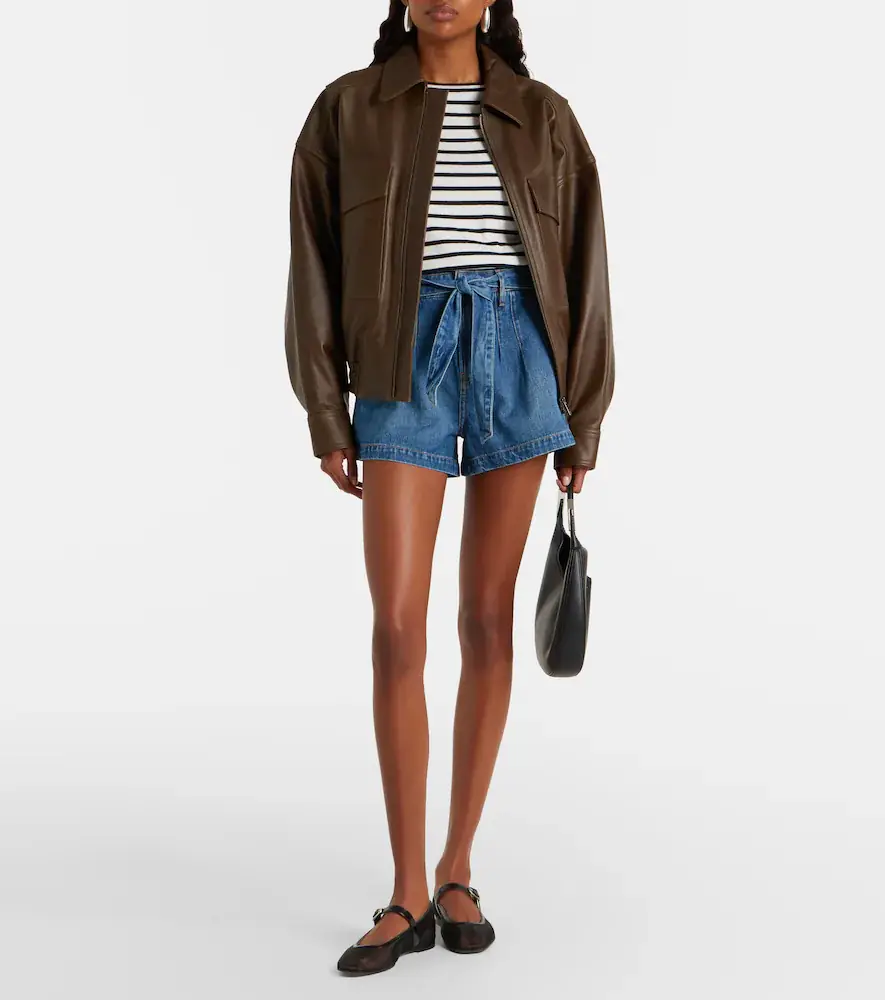 Veronica Beard Jaylen denim shorts | Thumbnail 3