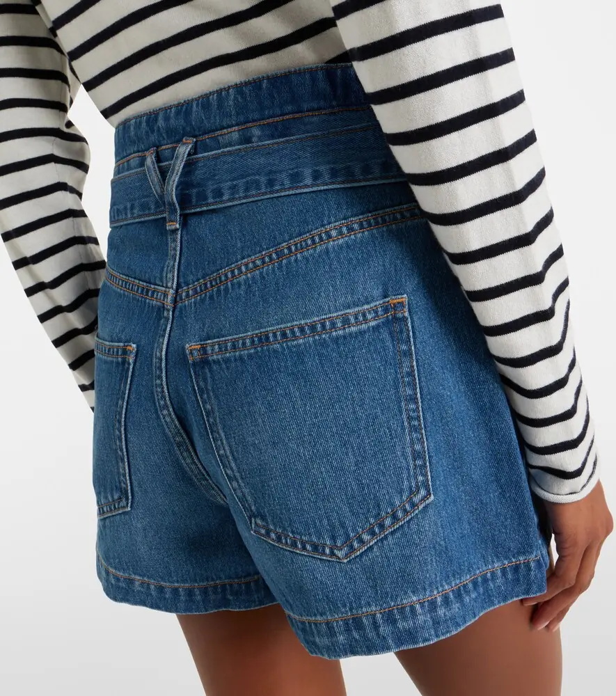 Veronica Beard Jaylen denim shorts | Thumbnail 5