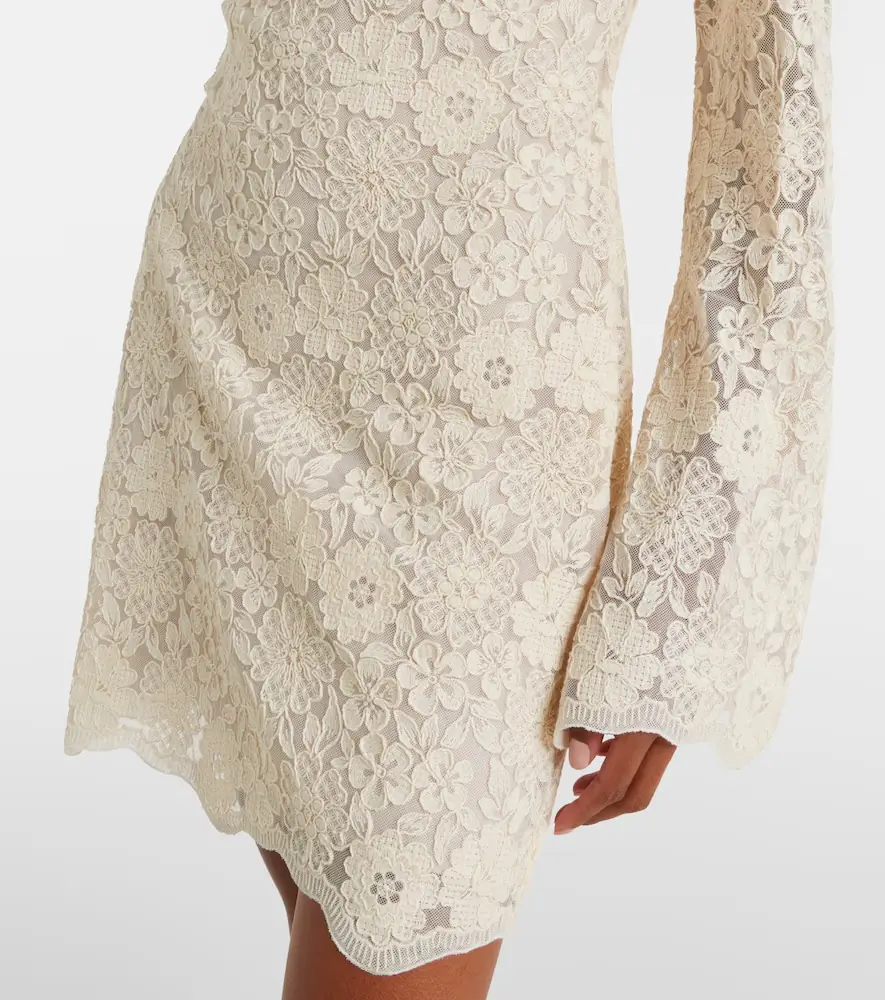 Veronica Beard Teresia embroidered tulle minidress | Thumbnail 2