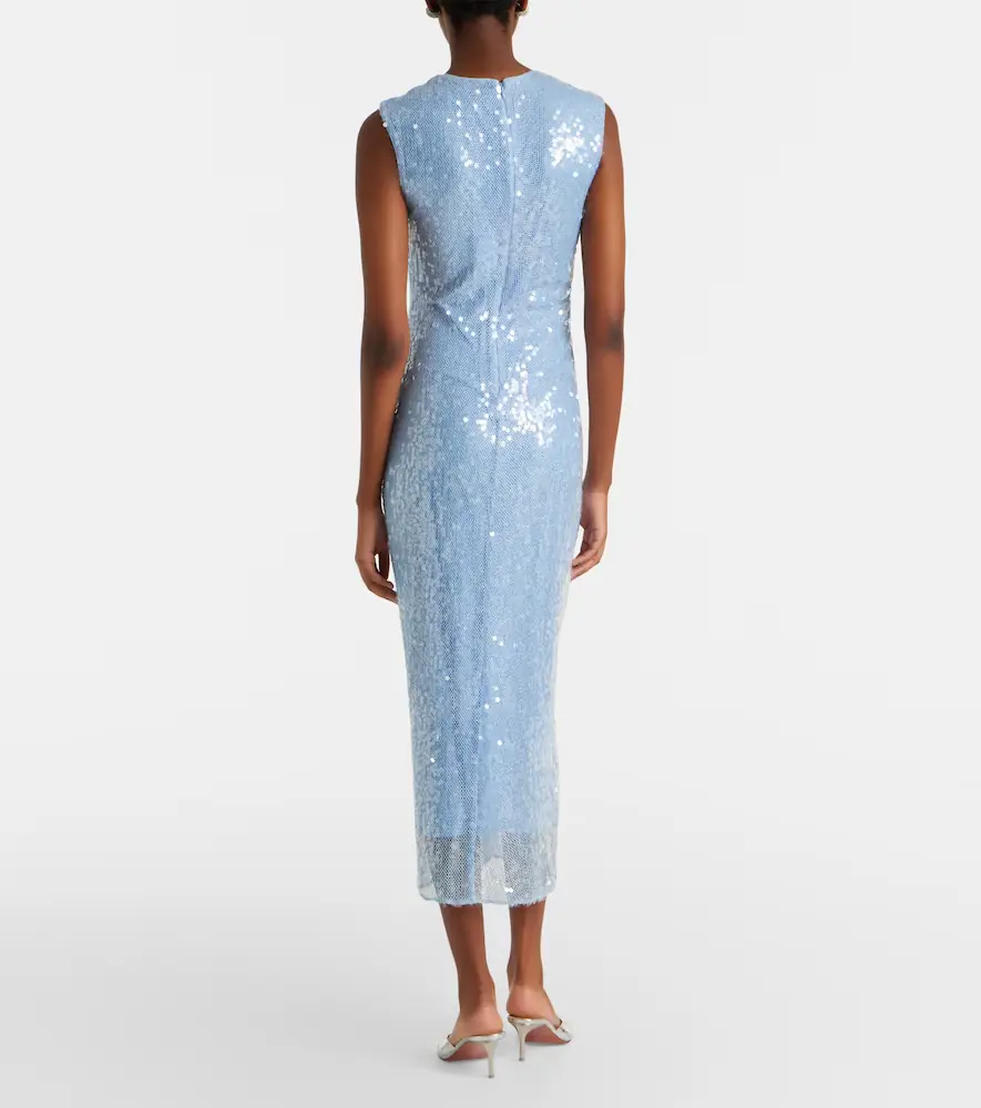Veronica Beard Kimberly sequined midi dress | Thumbnail 2 Veronica Beard Kimberly sequined midi dress | Thumbnail 2
