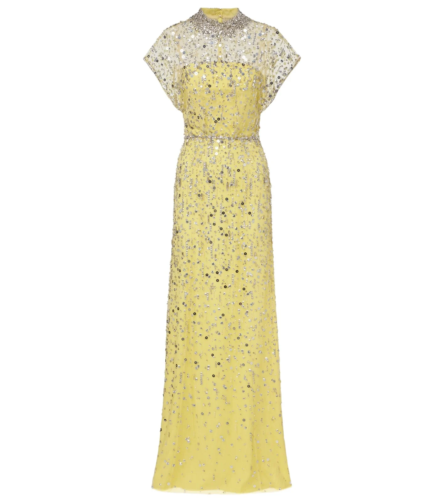 Crystal Drop beaded gown