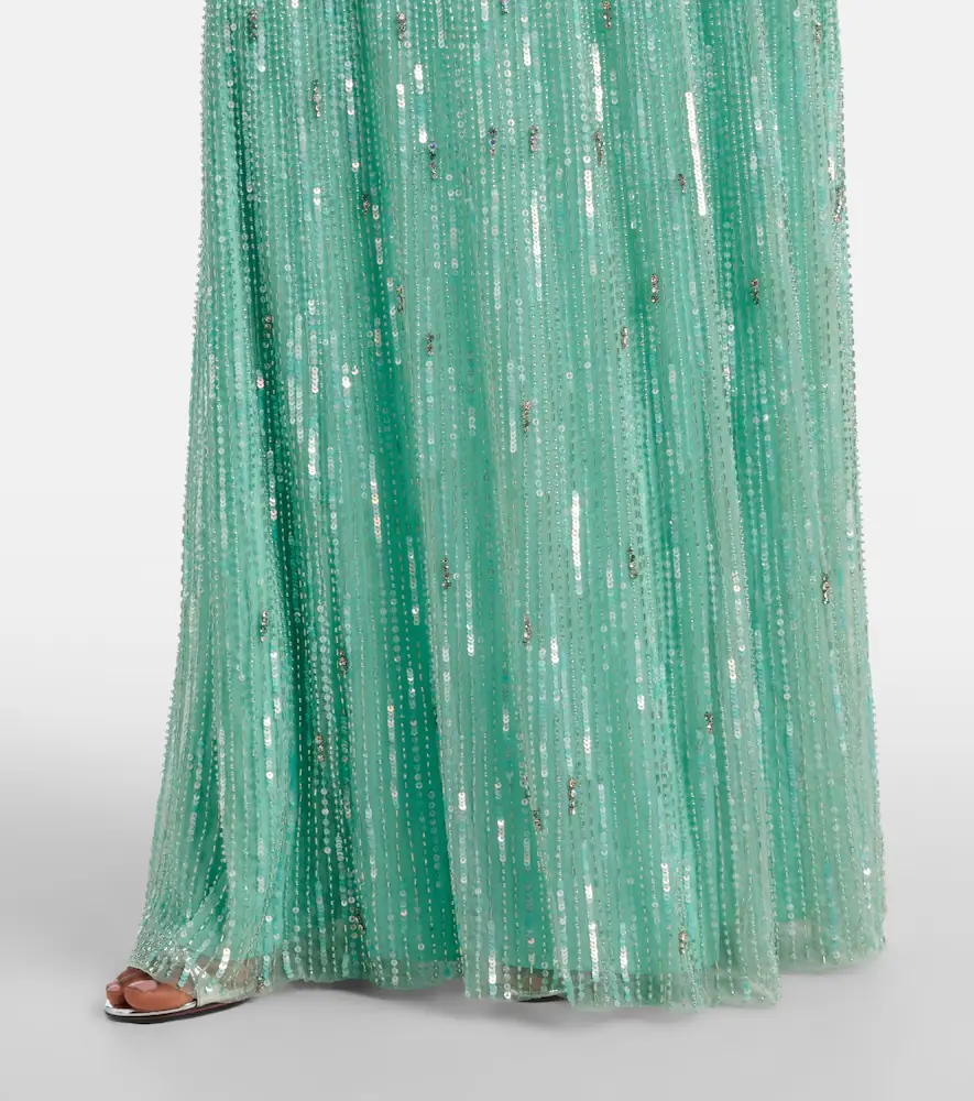 Jenny Packham Astra embellished gown | Thumbnail 4
