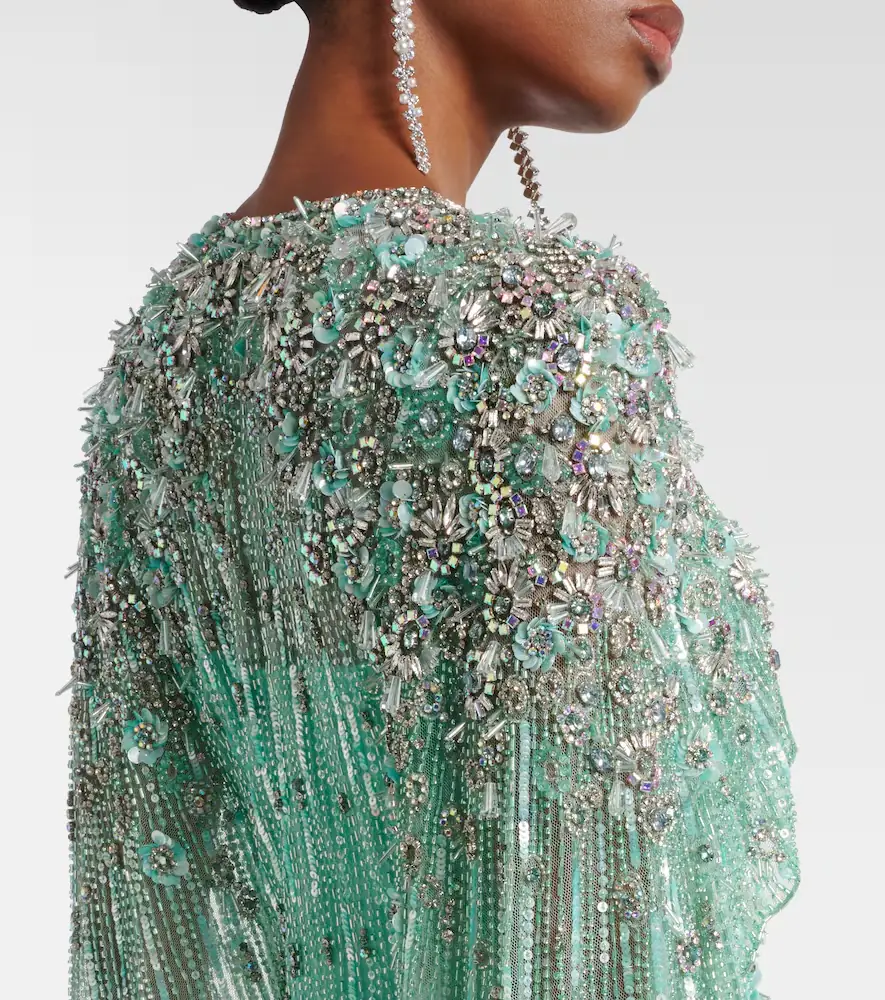 Jenny Packham Astra embellished gown | Thumbnail 6