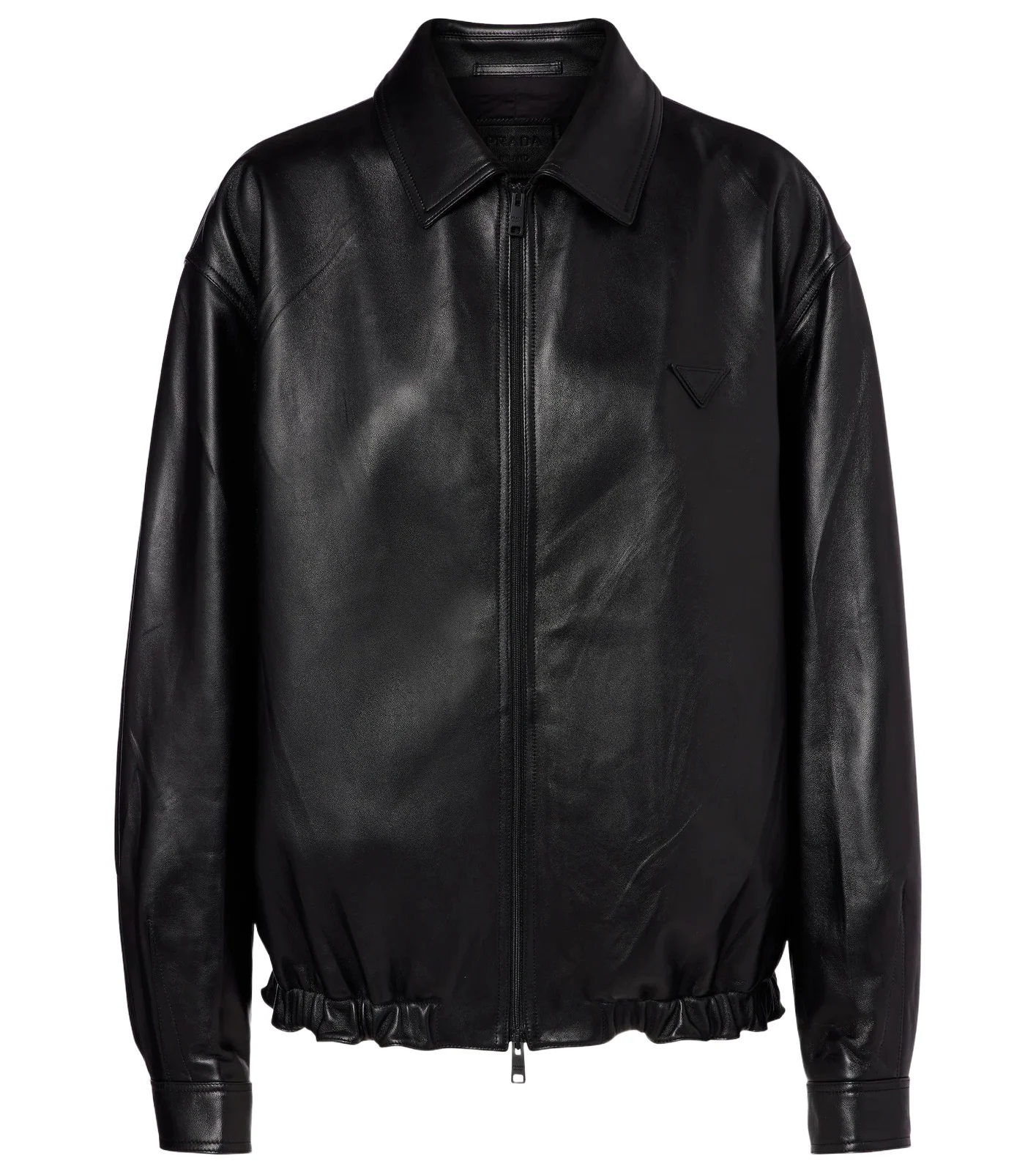 Leather blouson jacket Leather blouson jacket