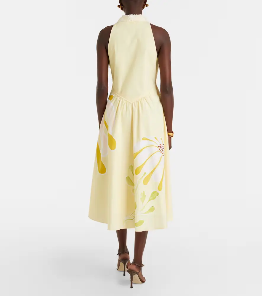 Dorothee Schumacher Floral Power floral cotton-blend midi dress | Thumbnail 4 Dorothee Schumacher Floral Power floral cotton-blend midi dress | Thumbnail 4