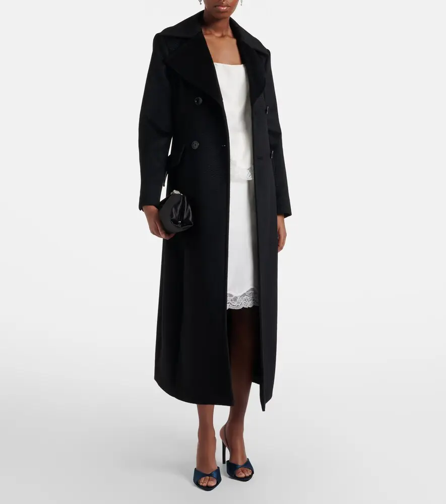Dorothee Schumacher Playful Volumes lace-trimmed silk top | Thumbnail 3
