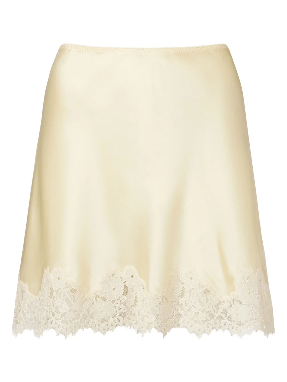 Giulietta lace-trimmed silk miniskirt Giulietta lace-trimmed silk miniskirt