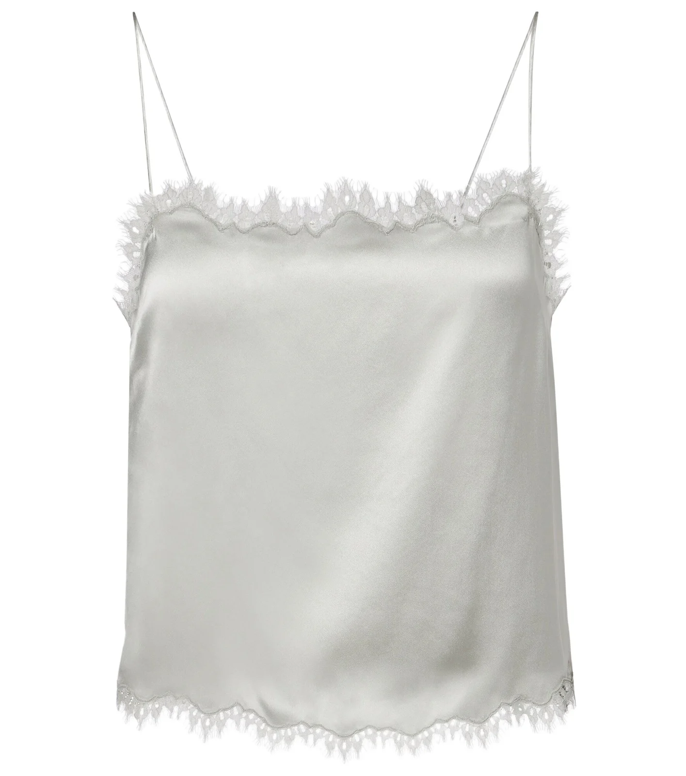 Dôen Loure lace-trimmed silk camisole