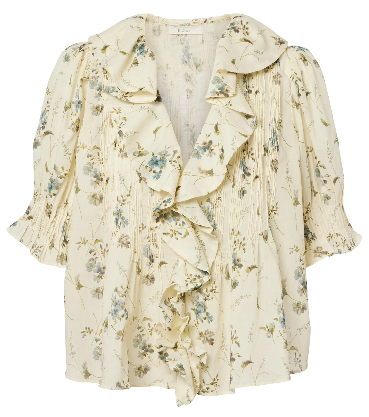Henri floral cotton voile top Henri floral cotton voile top