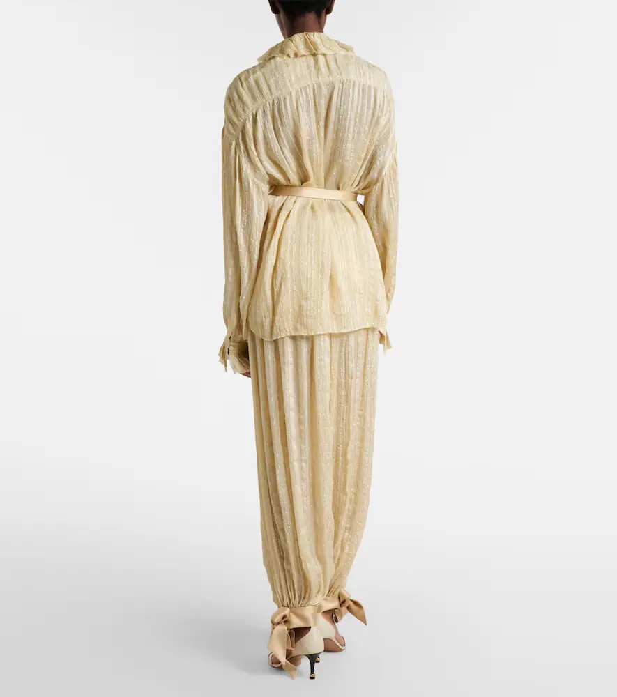 Xu Zhi Striped balloon pants | Thumbnail 4 Xu Zhi Striped balloon pants | Thumbnail 4