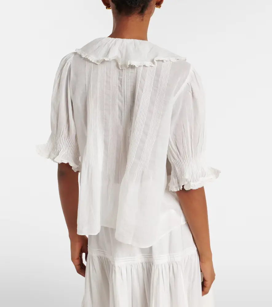 DÔEN Dôen Henri cotton voile top | Thumbnail 5
