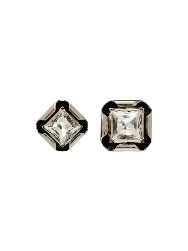Crystal-embellished earrings