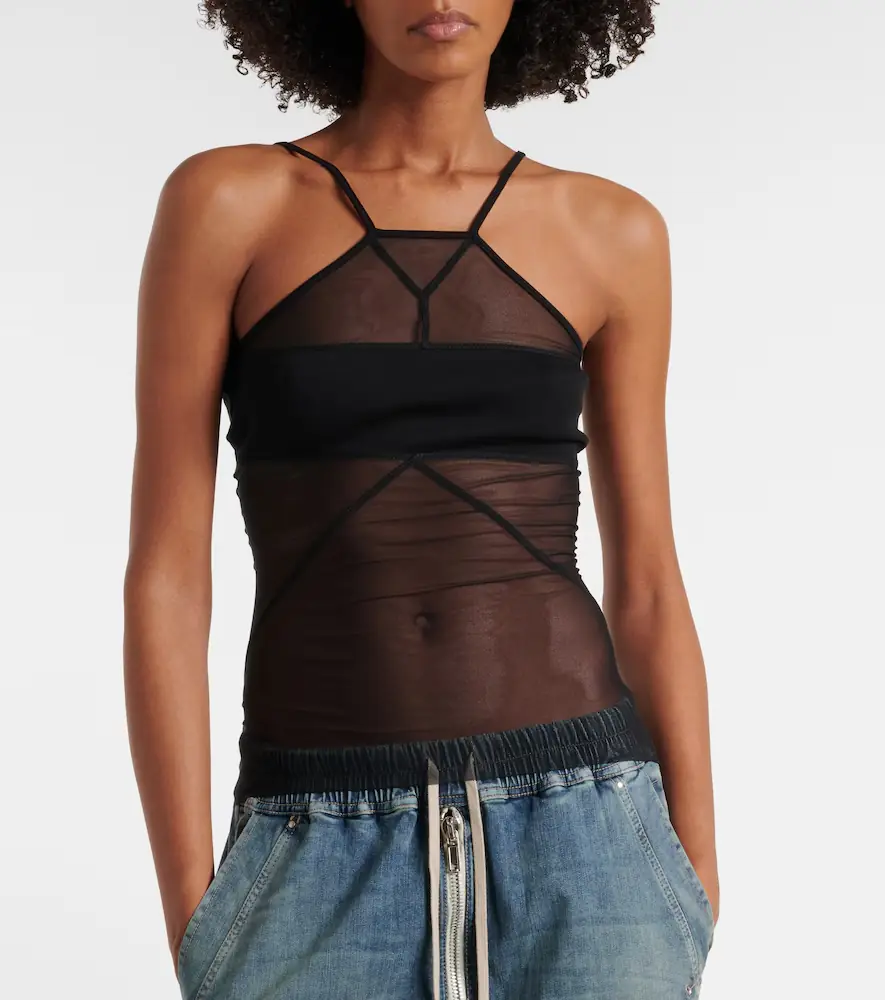 Rick Owens SL Combo semi-sheer top | Thumbnail 2