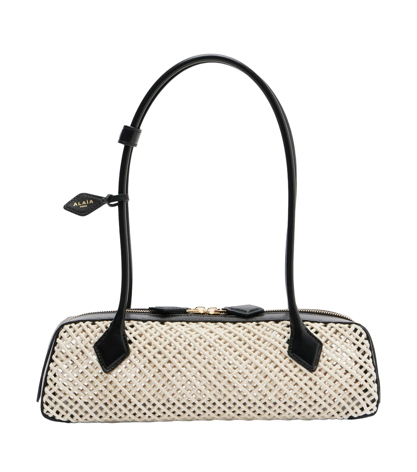 Le Teckel Medium woven shoulder bag Le Teckel Medium woven shoulder bag