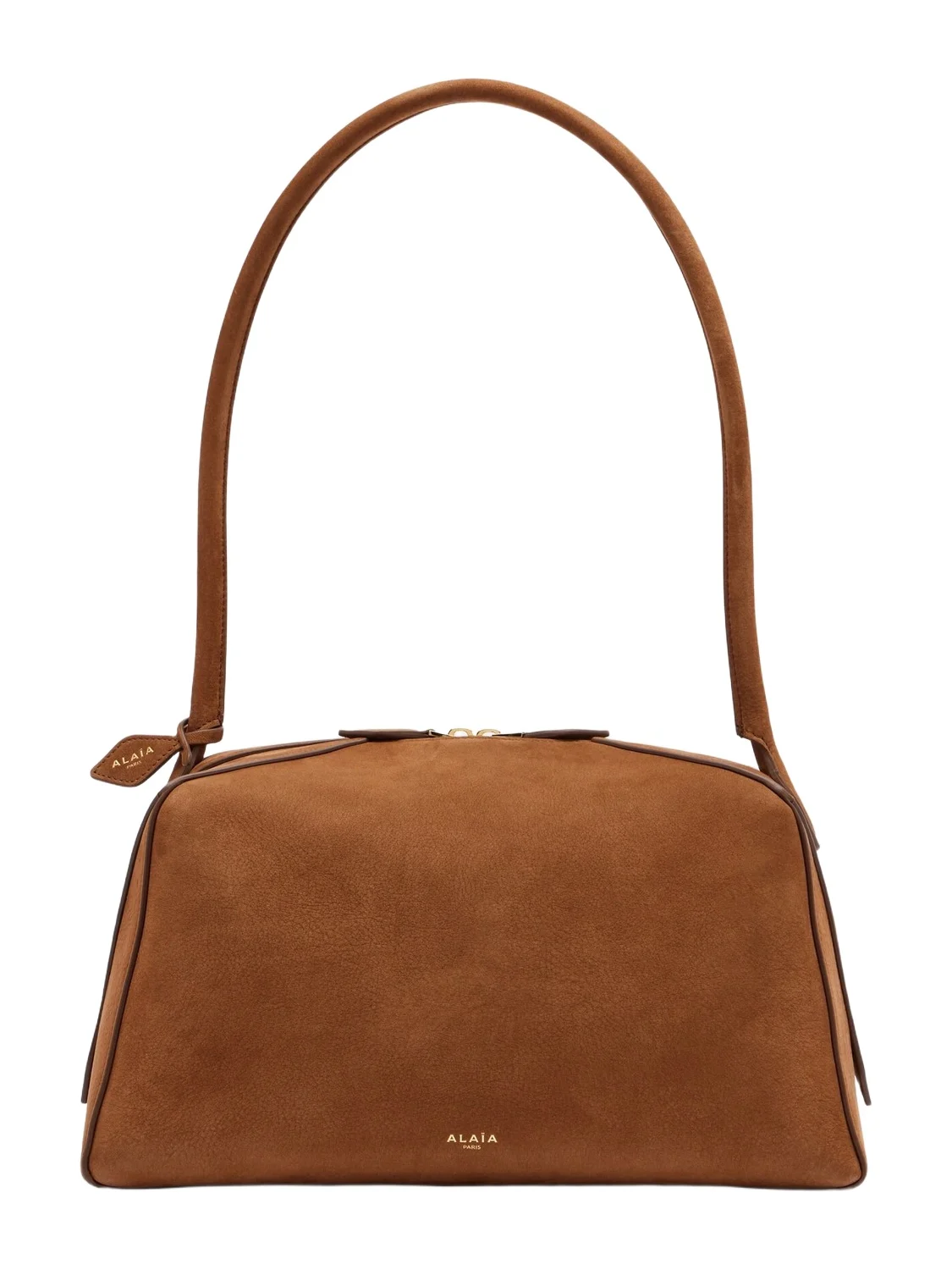 Le Bouledogue leather shoulder bag