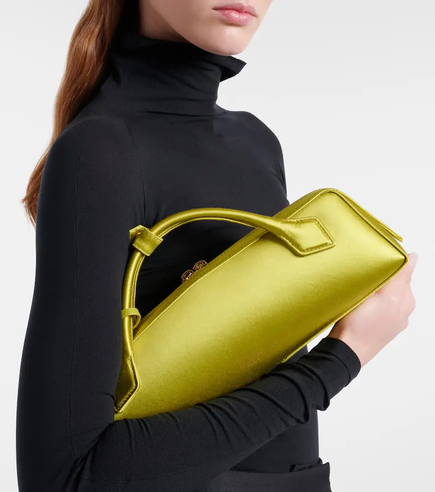 Alaïa Alaïa Le Teckel satin clutch | Thumbnail 6