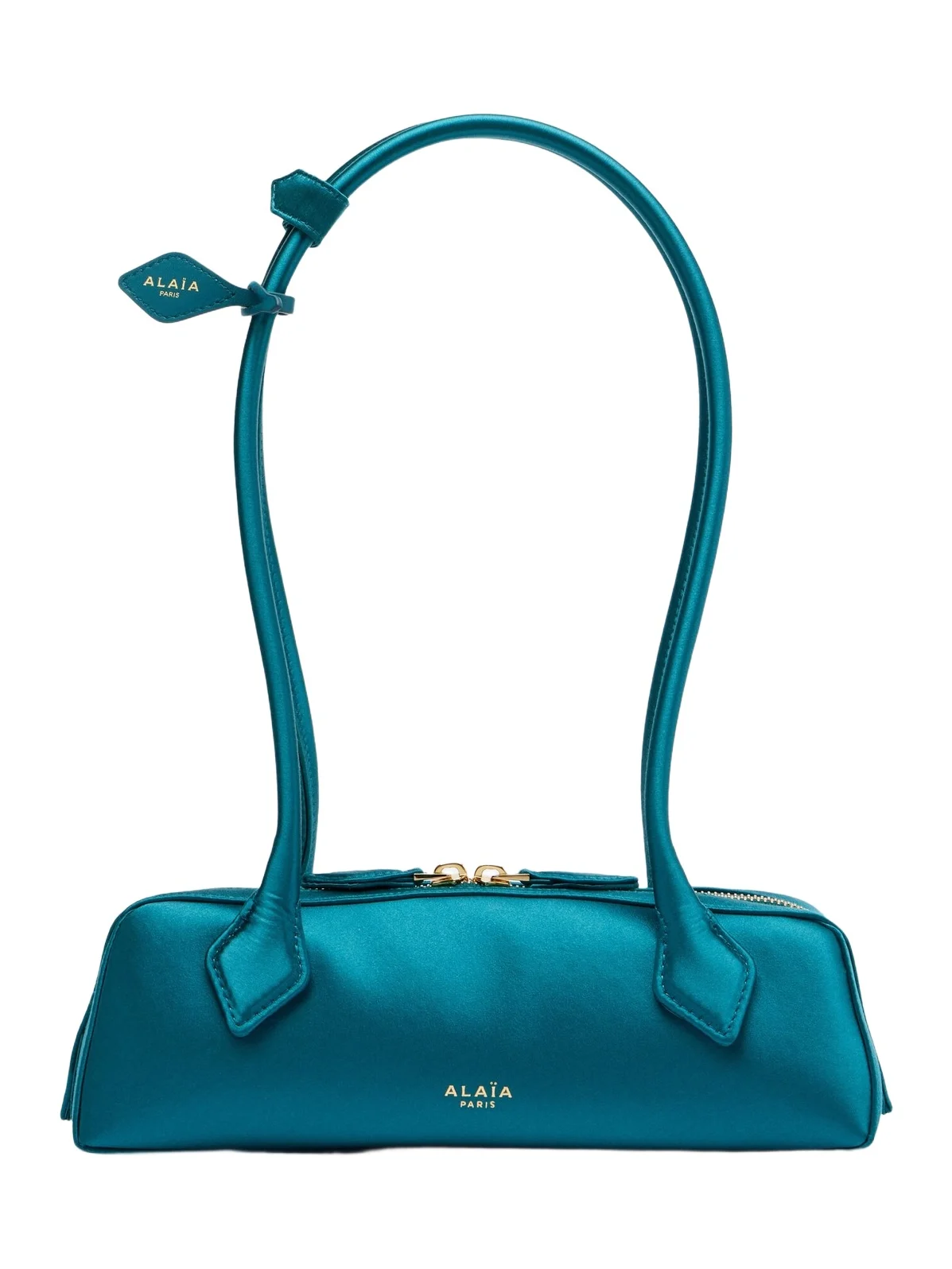 ALAÏA ALAÏA Le Teckel Small satin shoulder bag