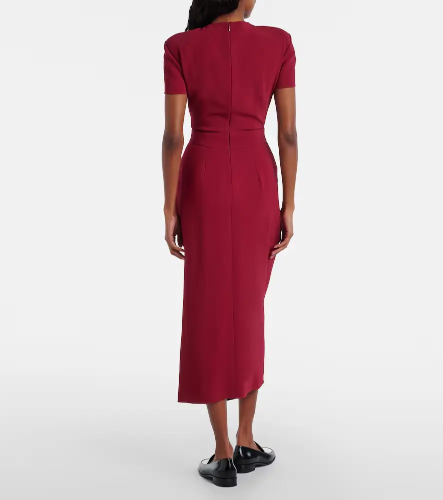 Givenchy Asymmetrical draped midi dress | Thumbnail 3